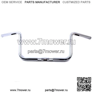Хромированные рули 1 дюйм 9 1/4 дюйма Вешалки Ape Harley Touring Bagger Dresser 96-17 (Для: Harley-Davidson)