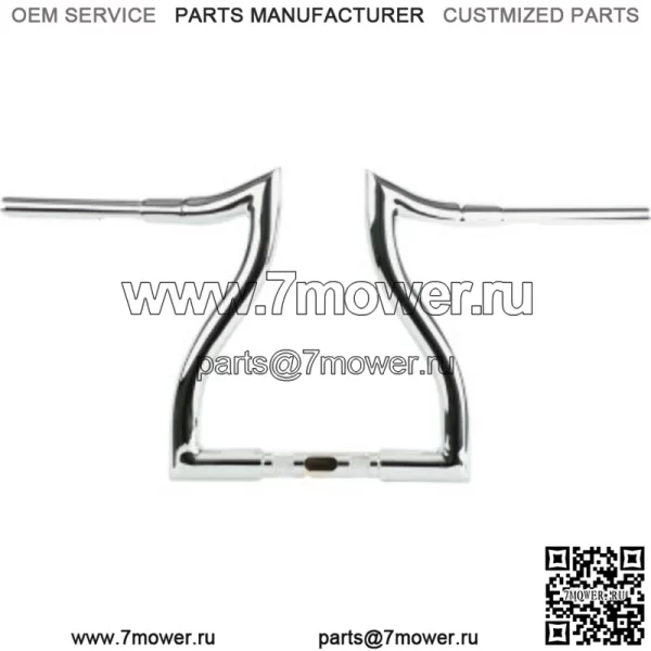 LA Choppers 1-1/2 дюйма, 12 дюймов, хромированный руль Hammerhead Harley Road Glide King 15-20 (для: Harley-Davidson)