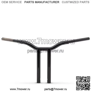 LA Choppers 1 1/4" Black Kage Fighter 14" Т-образные рули Прямые рули Harley FXD (Для: Harley-Davidson)