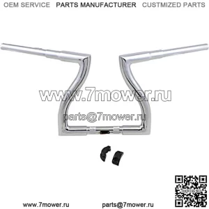 LA Choppers 1,5-дюймовая молотилка 12-дюймовые хромированные рули Harley Road Glide King 15+ (Для: Harley-Davidson)