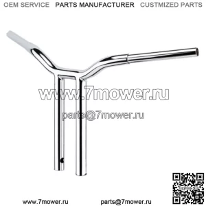LA Choppers 1 1/4" Chrome Kage Fighter 16" Т-образные рули Прямые рули Harley FXD (Для: Harley-Davidson)
