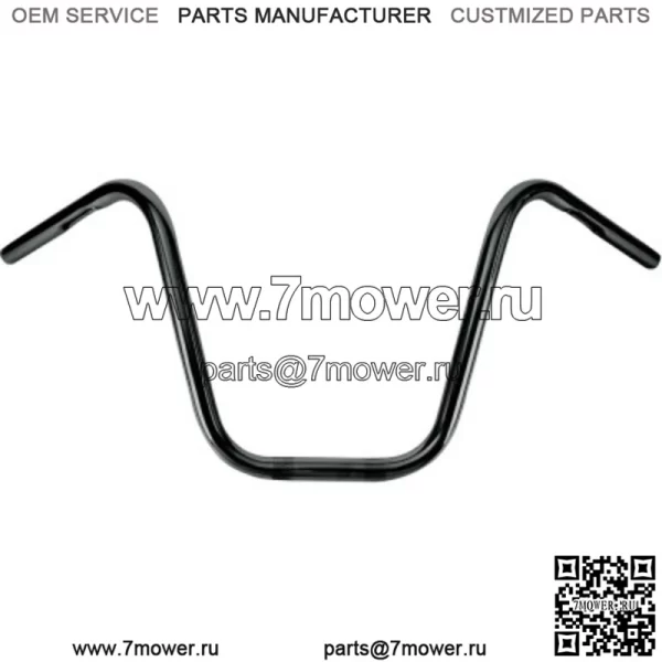 Burly Brand Narrow 12" Apes 1" Черный руль Harley Softail Dyna Sportster (Для: Harley-Davidson)