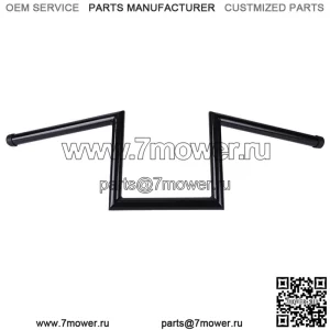 8-дюймовый подъем 1-дюймовый 25-миллиметровый руль Z-Bar для Harley Sportster XL 883 1200 Iron 48 72 (для: Harley-Davidson)