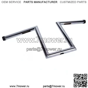 10-1/2" Подъем 1" Крепления Z-образные рули для Harley Sportster Softail Dyna (для: Harley-Davidson)