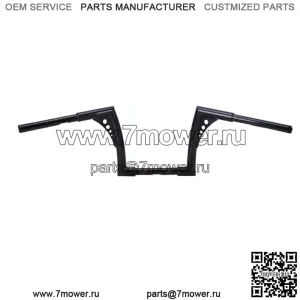 1-1/4" Fat Bar 10" Rise Hangers Руль для Harley Dyna Softail Custom (для: Harley-Davidson)
