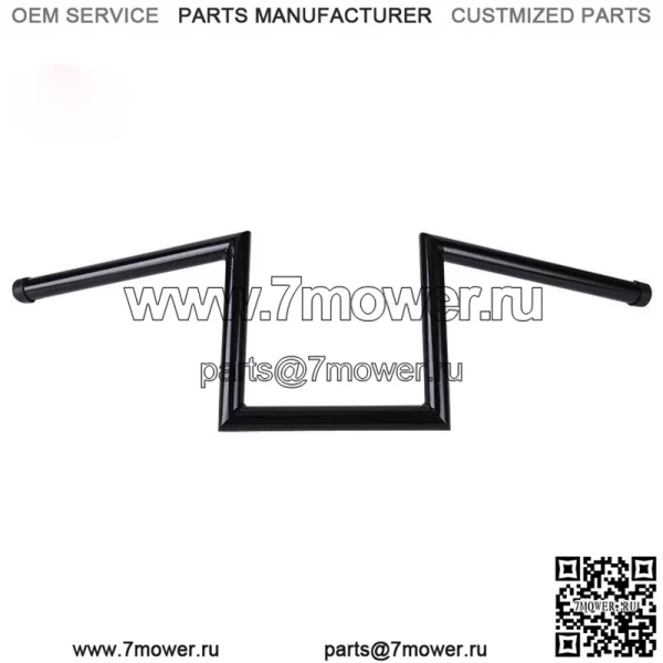 8" подъем 1" руль Z-Bar для Harley Honda Suzuki Kawasaki Universal (для: Harley-Davidson)