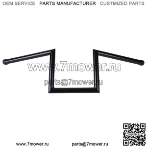 Мотоциклетные 8-дюймовые рули Rise Drag Z-Bars, 1-дюймовый руль для Harley Sportster Dyna Softail (для: Harley-Davidson)