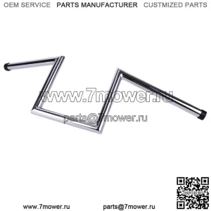 Руль с подъемом 8 дюймов и рулем Drag Z Bars для Harley Sportster Softail Dyna (для: Harley-Davidson)