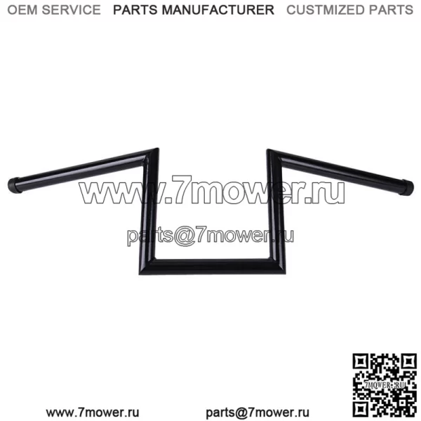 Мотоциклетный руль 8" Rise Drag Z-Bar 1" для Harley Sportster Dyna Universal (для: Harley-Davidson)