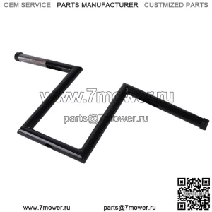 Мотоциклетный руль 1" Z-Bar с подъемом 10-1/2" для Harley Chopper Bobber Custom (для: Harley-Davidson)