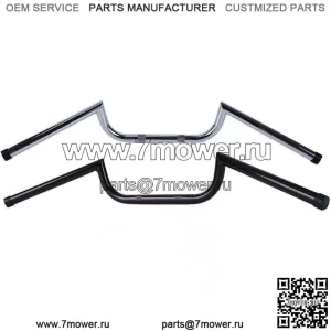 Мотоциклетный руль 7/8" Drag Z Bars для Harley Chopper Bobber Cafe Racer Honda