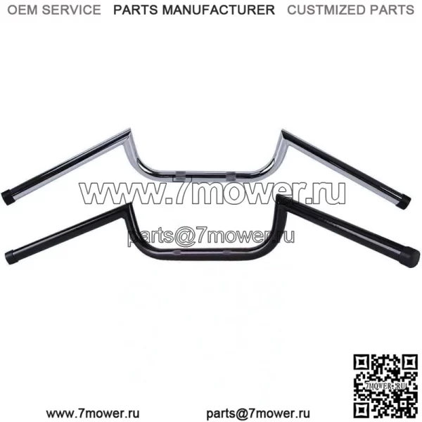 Мотоциклетный руль 7/8" Drag Z Bars для Harley Chopper Bobber Cafe Racer Honda