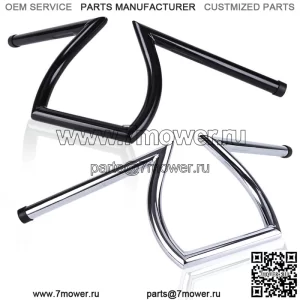 Мотоциклетный руль Z-образной формы 1" для Harley Honda Yamaha Suzuki Kawasaki (для: Harley-Davidson)