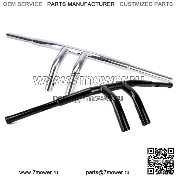 Толстые 1-1/4" 8" подъемные Т-образные рули для мотоцикла Harley Touring Glide (для: Harley-Davidson)