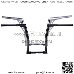 Руль с подъемом 10" 12" 14" 16" для Harley Dyna Sportster XL 883 (для: Harley-Davidson)
