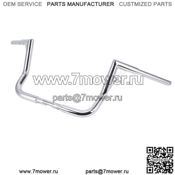 Подъем 12 дюймов, руль 1,25 дюйма для Harley Electra Glide FLHT FLHTC 1982-21 (для: Harley-Davidson)