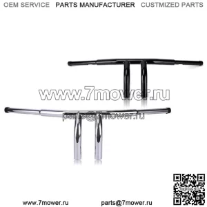 Руль T-Bar 8" Rise 1-1/4" Bars для Harley Touring Road King Electra Glide (для: Harley-Davidson)