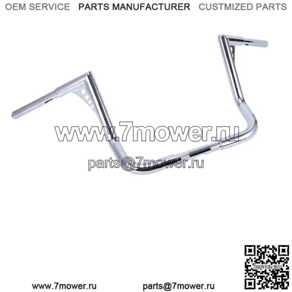 Рули с подъемом 14 дюймов для Harley Touring Dressers Baggers FLHTC 82-21 (для: Harley-Davidson)