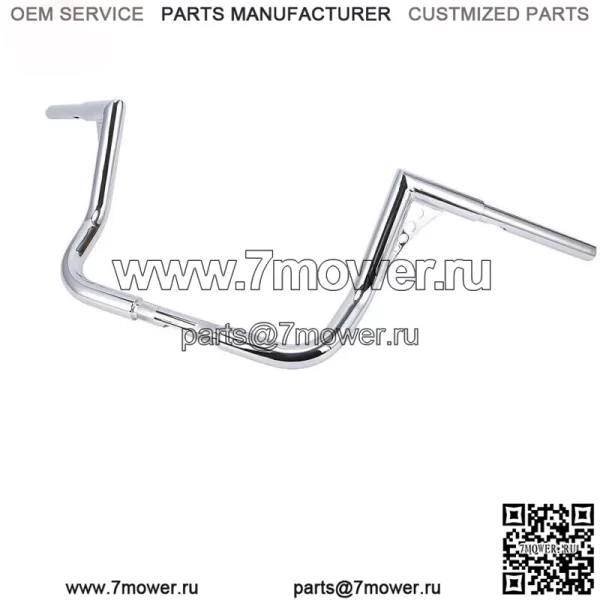 Рули Bagger King Bar с подъемом 12 дюймов для Harley Touring Dressers 82-Up (для: Harley-Davidson)