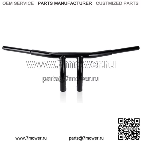 1-1/4" черный 8" подъем Т-образный руль Pullback для Harley Touring Universal (для: Harley-Davidson)