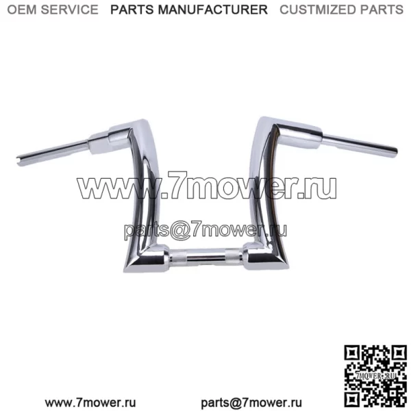 Руль с подъемом 12 дюймов и подвеской 2 дюйма для Harley Touring Sportster XL 883 1200 48 (для: Harley-Davidson)