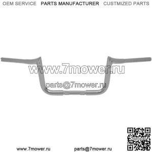 1-1/4" Prime Ape Chrome 10" мотоциклетные рули подходят для Harley