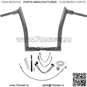 EZ Install 14" Ape Hanger Руль Комплект 2021-2022 Harley Road King