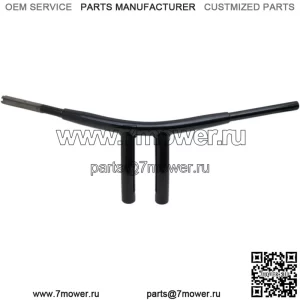 Руль  8" Gloss Black Radius T-Bar для Harley Davidson
