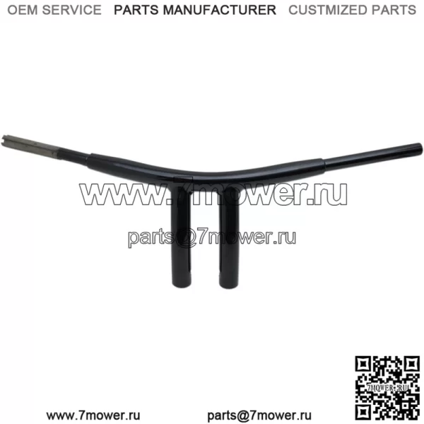Руль  8" Gloss Black Radius T-Bar для Harley Davidson