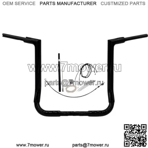 EZ Install 16" Flat Top Handlebar Kit 2021-2022 Harley Touring CVO