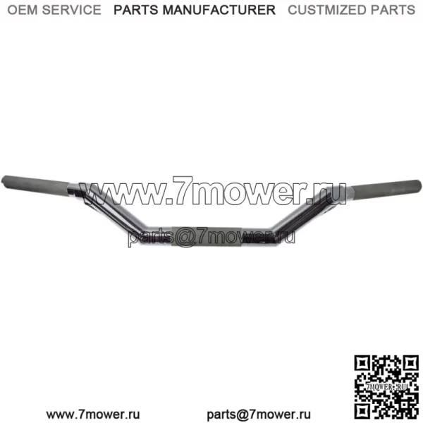 Хромированный руль V-Line 1-1/4" для Harley Softail Dyna Sportster 1988-2020 гг. (для: Harley-Davidson)