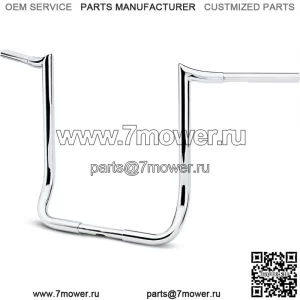 Хромированный руль Prime Ape 18" для Harley Touring FLHT FLHTC 83-19
