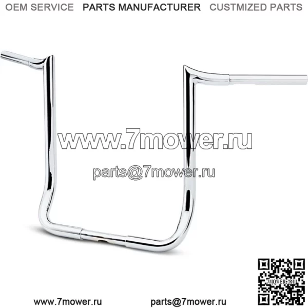 Хромированный руль Prime Ape 18" для Harley Touring FLHT FLHTC 83-19