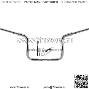 Комплект хромированного круглого руля 12" 2021-2022 Harley Touring FLH CVO