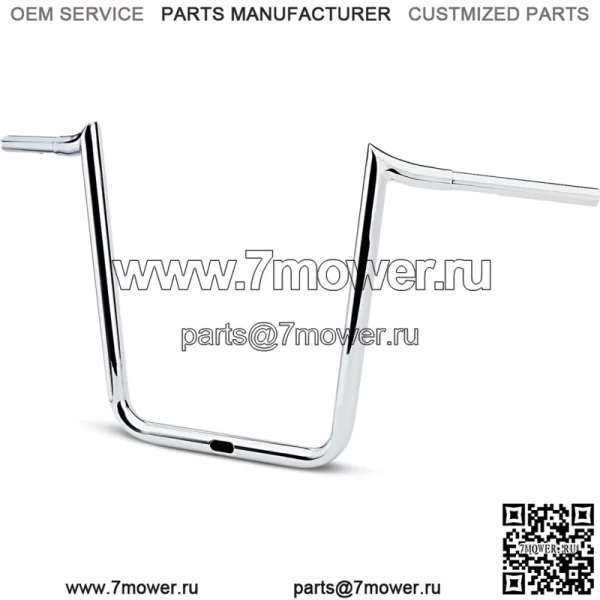 Хромированный руль Prime Ape 18" для Harley Touring Road Glide 15-19