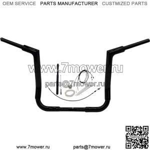 EZ Install 14" Flat Top Handlebar Kit 2021-2022 Harley Touring CVO