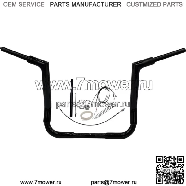 EZ Install 14" Flat Top Handlebar Kit 2021-2022 Harley Touring CVO