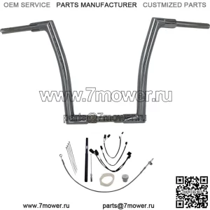 EZ Install 16" Flat Top Handlebar Kit 2021-2022 Harley Road King FLH