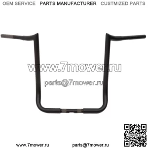 Руль Prime Ape Flat Black 18" для Harley Touring FLHT 83-19