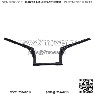10-дюймовый подъемный руль Vivid Black Hangers для Harley Softail Dyna Sportster XL