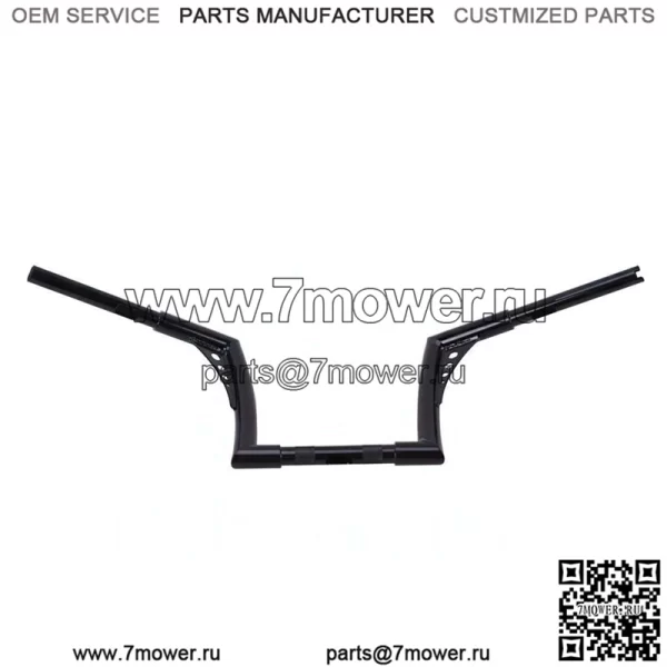 10-дюймовый подъемный руль Vivid Black Hangers для Harley Softail Dyna Sportster XL