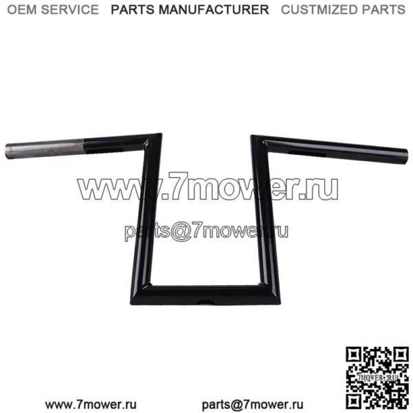#1 10-1/2" подъем черный руль для Harley Dyna Softail Sportster 883 1200