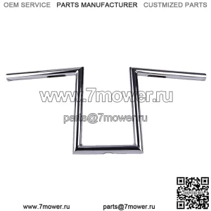 #110-1/2" подъем хромированный руль для Harley Dyna Softail Sportster 883 1200