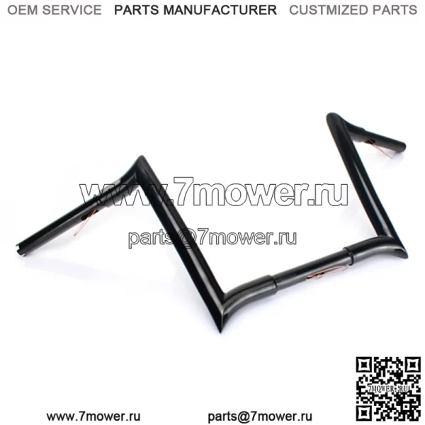 Изготовленная на заказ полировка руля Harley Ape Hanger 14 дюймов
