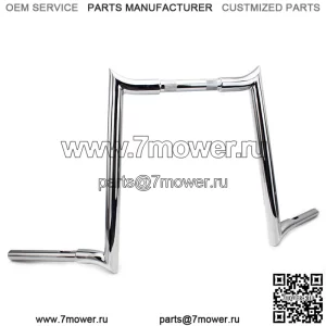 12-дюймовый руль Harley Ape Hanger с индивидуальным покрытием