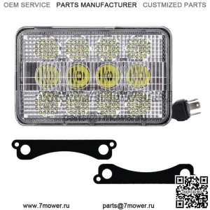 AL75338 Светодиодная фара для тракторов John Deere 6310S, 6410S, 6510S, 6210L+ Hi/Lo x2