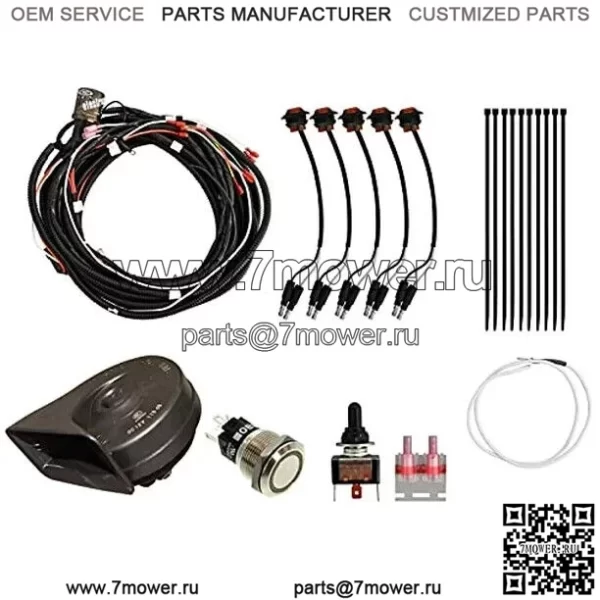 Универсальный комплект указателей поворота UTV/ATV с функцией Plug & Play (комплект Deluxe)