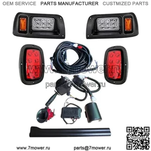 CLUB CAR DS Модель GOLF CART КОМПЛЕКТ СВЕТОДИОДНЫХ ФОНАРОВ DELUXE с ПОВОРОТАМИ ТОРМОЗНЫЕ ФОНАРИ