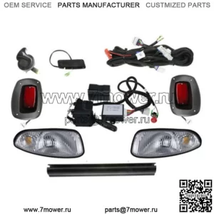 КОМПЛЕКТ СВЕТОВ EZGO RXV DELUXE с ПОВОРОТАМИ, СТОП-СИГНАЛАМИ И СИГНАЛОМ (6 ШТ.)