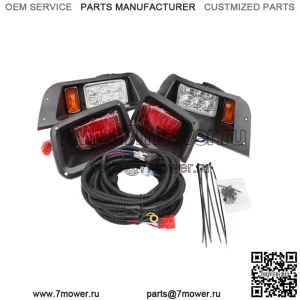 EZGO TXT LED Deluxe Light Kit Поворотники Стоп-сигнал Horn Street Legal Legal